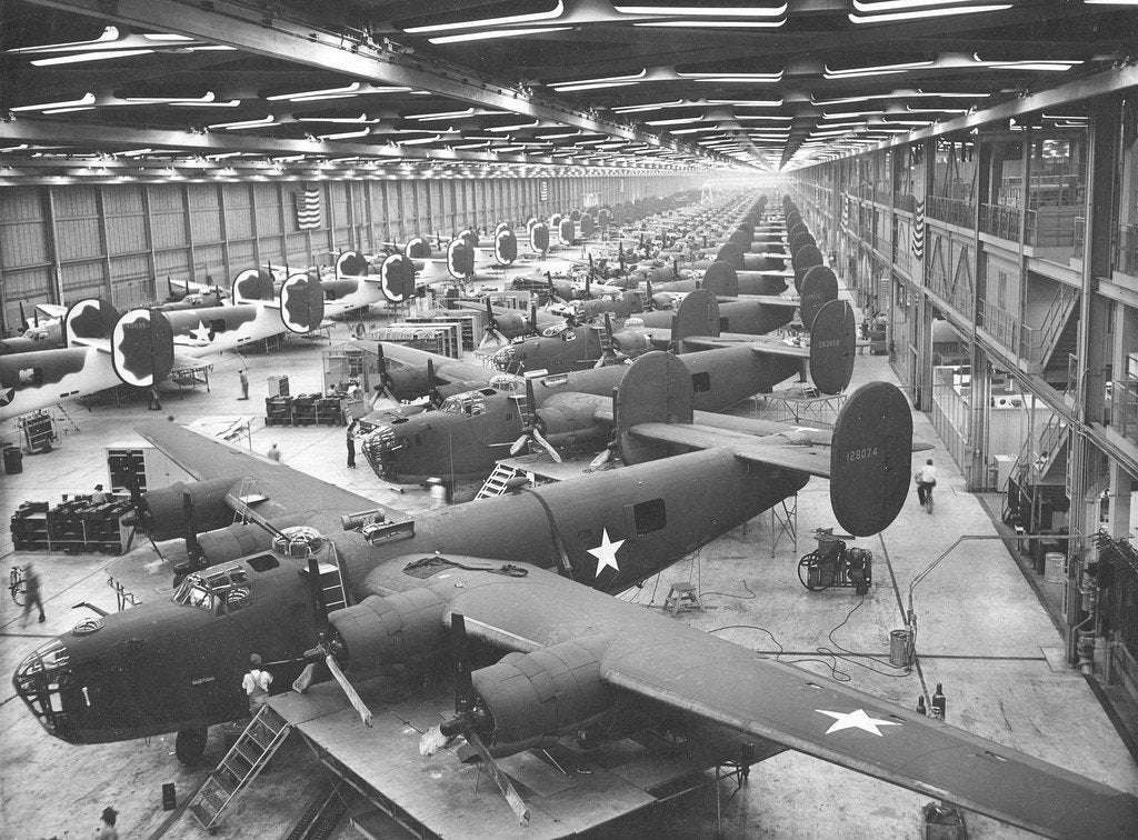 Fort Manufacturing Plant during World War II