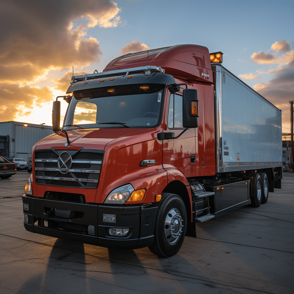 commercial truck financed with truck finance