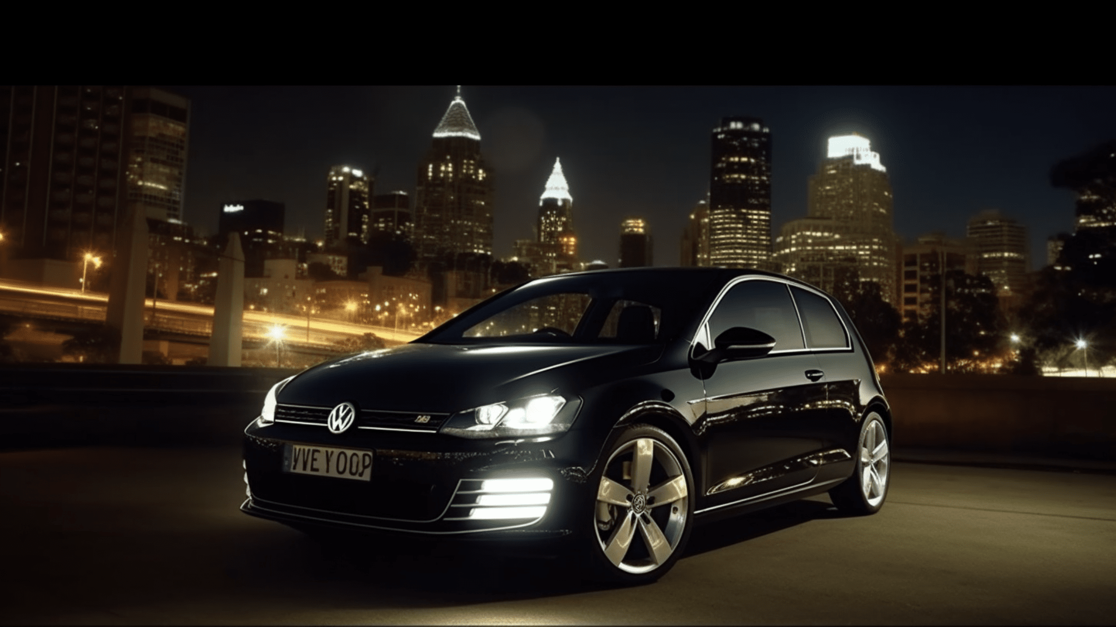 Black Volkswagen Golf - a used car finance Sydney by Sydney Car Loans