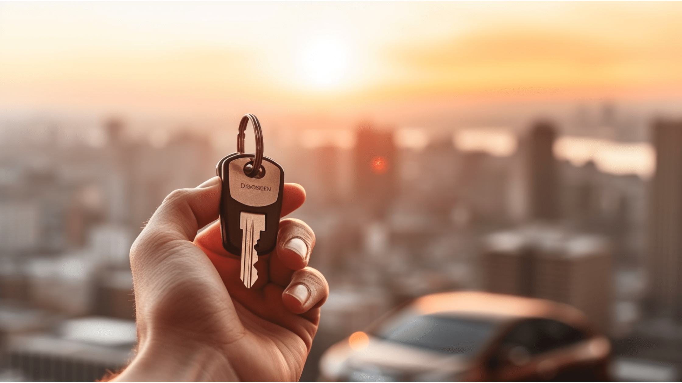 Sydney Car Loans guy holding a car key, car finance in Sydney