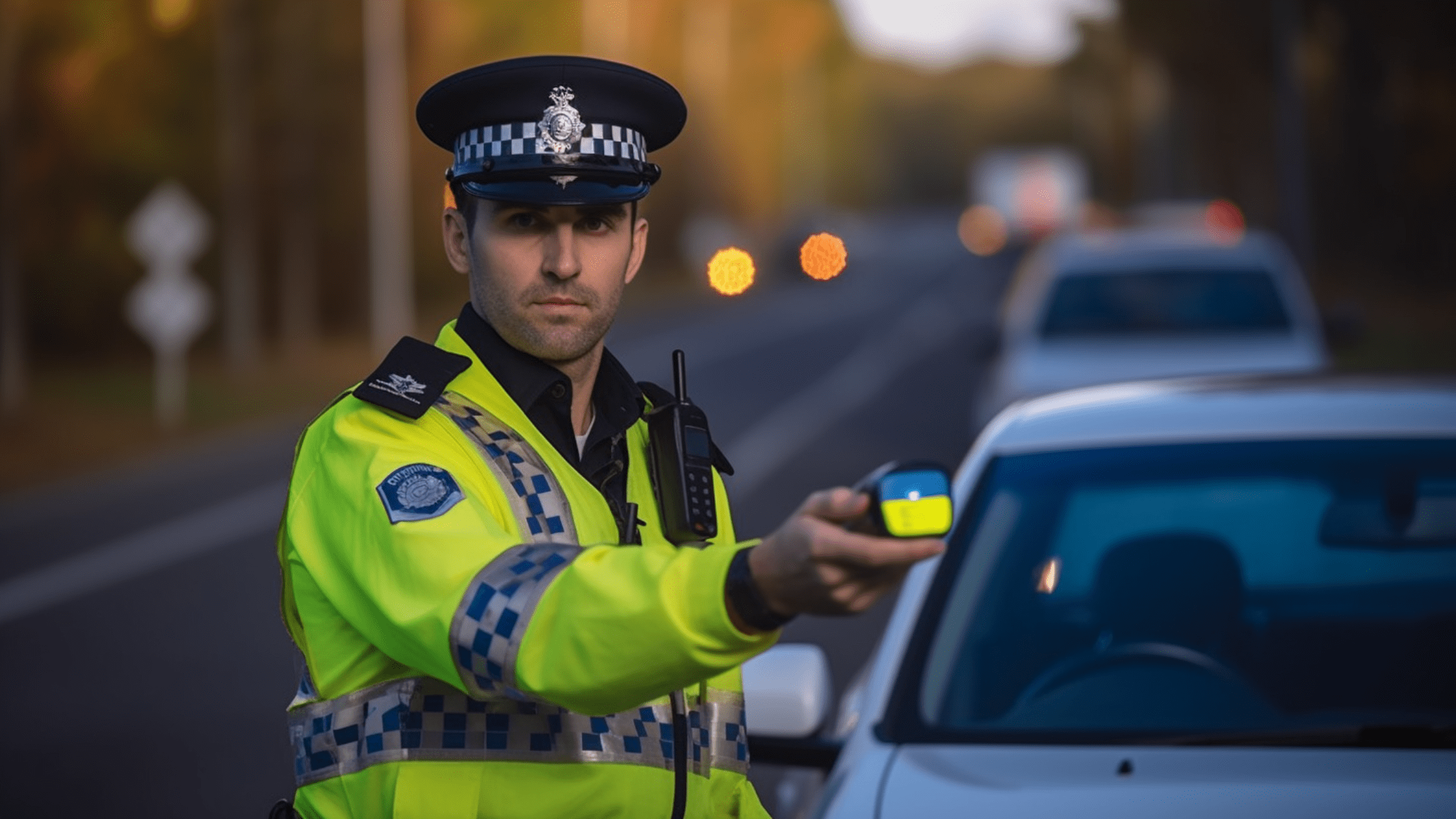 Traffic Stop in NSW taking away Demerit Points from Speeding Drivers 