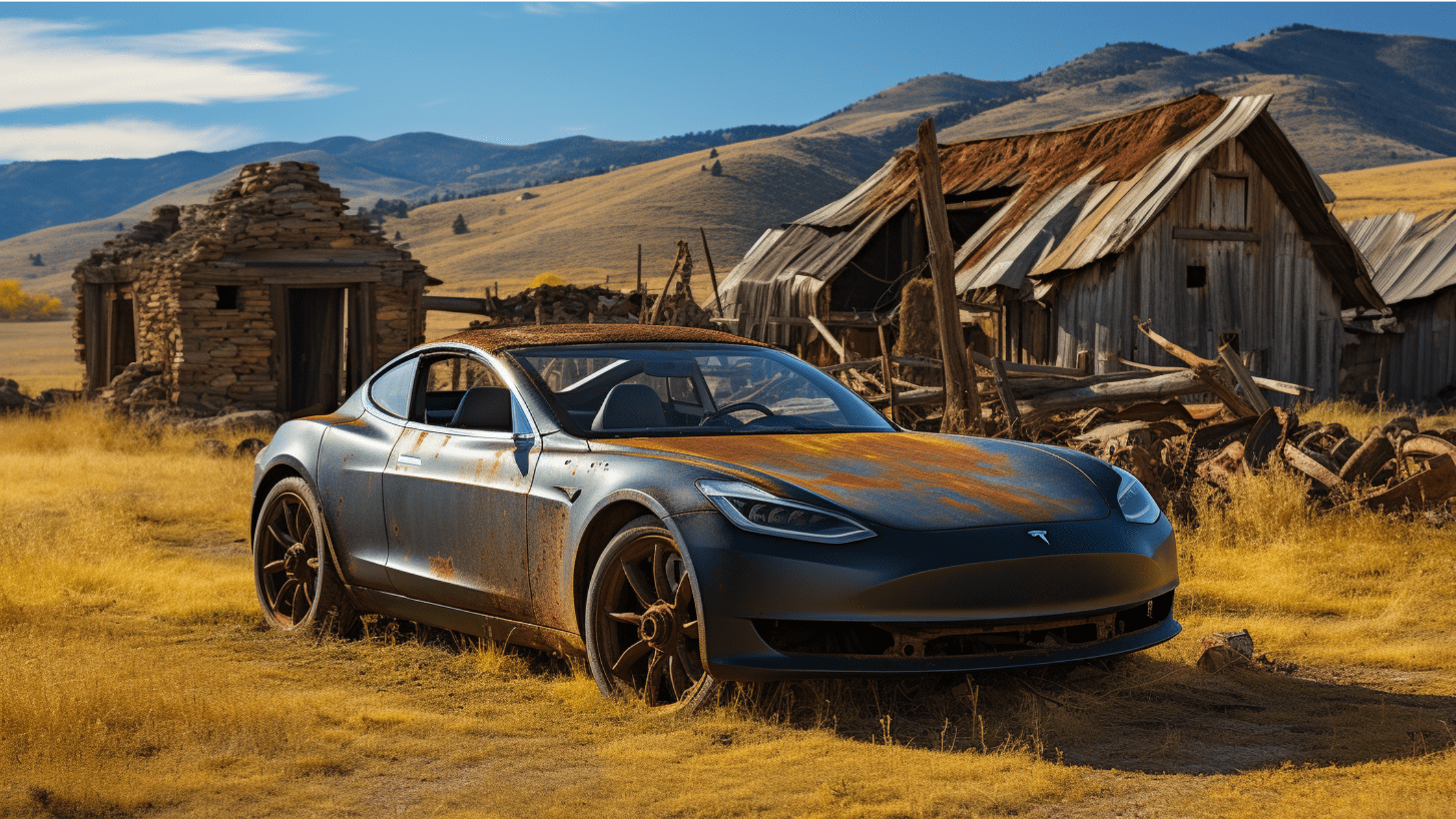 Tesla which has been heavily depreciated in 2023