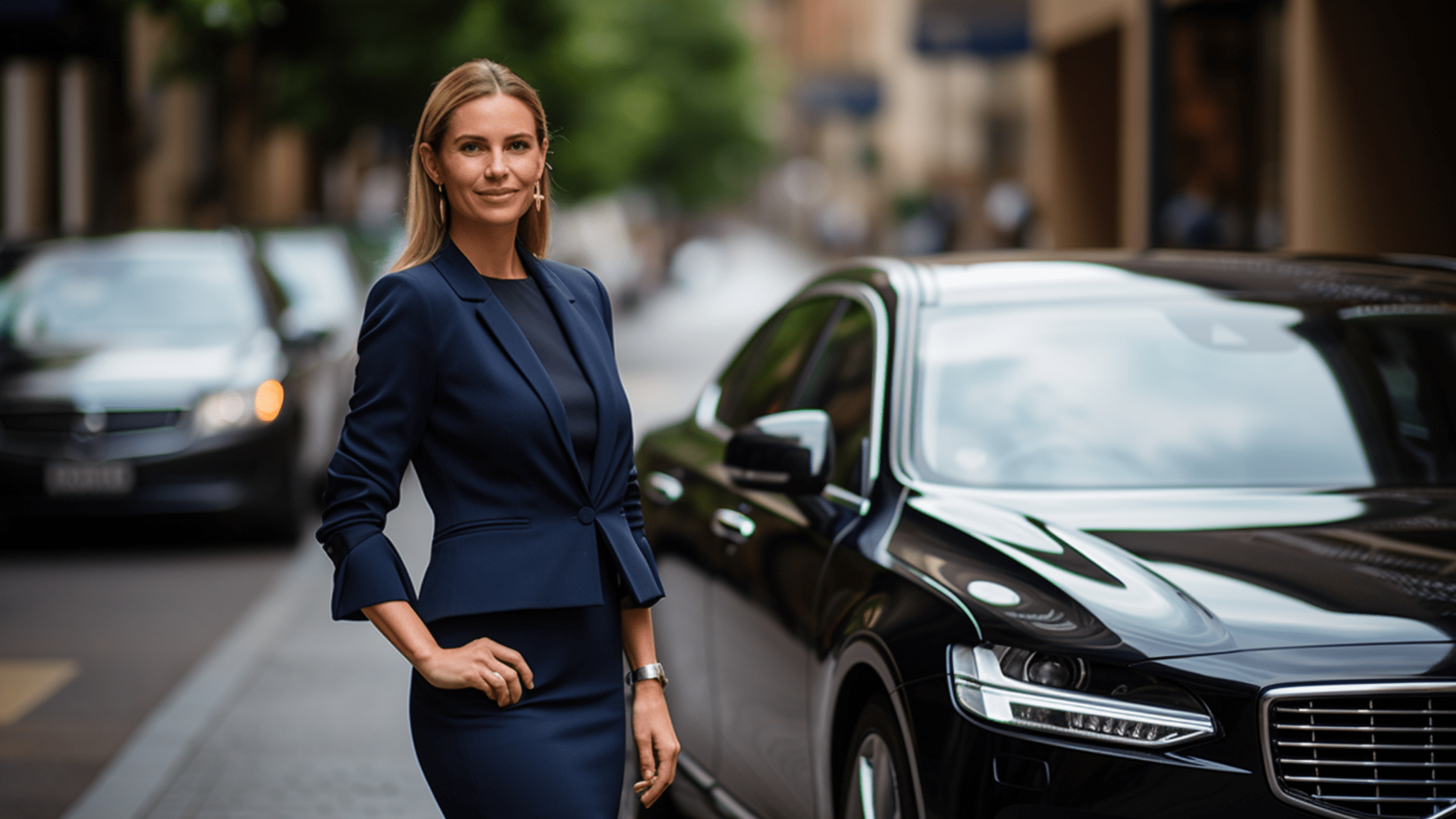 Female Uber Driver on the Sydney Street